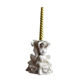 Maxbell Angel Statue Desktop Ornament Angel Sculpture for Home Memorial Gift Bedroom Kneeling
