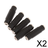 Maxbell 2x3.5mm Stereo Audio Cable Adapter Female to Female Jack Coupler Adapter