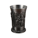 Maxbell 2x Shot Glass Vintage Egyptian Drinkware for Drinkware Accessories