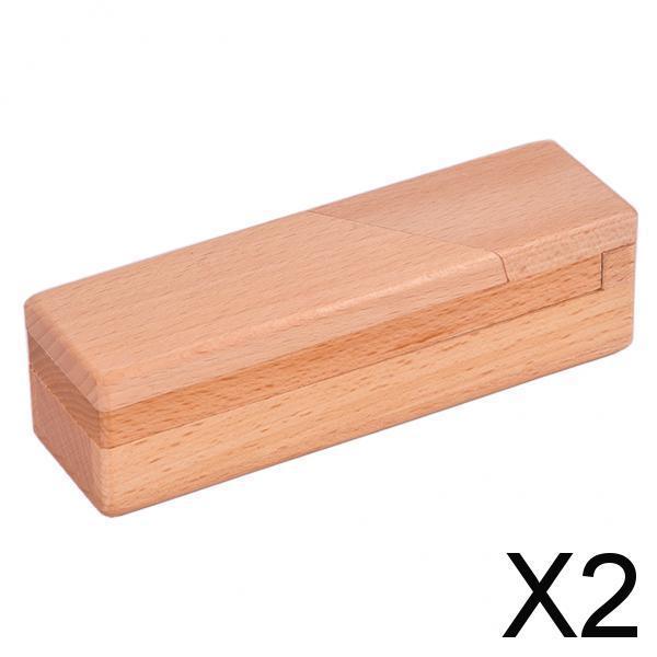 Maxbell 2xSecret Puzzle Box Brain Teasers Magic Intelligent Education 3D Puzzles Toys