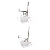 Maxbell 2x Durable Acrylic Display Stand Holder Suport for Minerals Geode Crystal