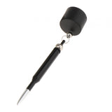 Maxbell Maxbell Pool Cue Chalk Holder Metal Pool Table Accessory Snooker Pool Chalks Carrier Black Round