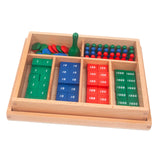 Montessori Stamp Game Classical Counting Baby Boys Girls Early Learning Tool