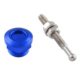 4x Solid Push Button Quick Release Bonnet Hood Pins Lock Latch 7/8" (22mm)