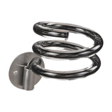 Maxbell Hair Dryer Holder Wall Mount Compact Blow Dryer Rack for Bathroom Salon Home Black