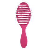 Maxbell Maxbell Anti-static Scalp Massage Hair Brush Comb for Curly Straight Hair Rose Red