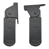 Maxbell 1 Pair Bike Pedals Folding Gear Sturdy Cycling Accessories Foot Plates Pedal Hole Spacing 5cm