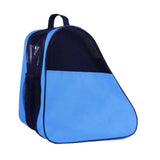 Roller Skate Bag Skating Shoes Storage Bag for Ice Hockey Skates Quad Skates Blue