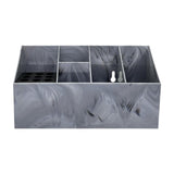 Maxbell Scissors Holder Storage Box Salon Hairdressing Scissors Rack for Clips Combs dark gray