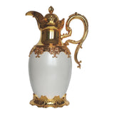 Arabic Insulated Thermal Coffee Carafe Gift Party Beverage with Spout Teapot Gold 28cmx32cm