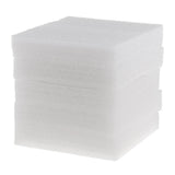 Maxbell 10 Pieces White Foam Needle Felting Pad Mat Wool Felt Accessories 15x20mm