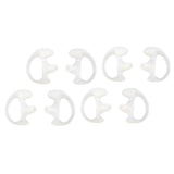 8 Pcs Silicone Earbud For Covert Acoustic Tube Earpiece Walkie Talkie Radio - Aladdin Shoppers