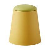 Maxbell Storage Ottoman Padded Seat Footrest Stool for Doorway Apartment Living Room Yellow