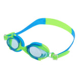 Maxbell Silicone Unisex Kids Child Anti-Fog Swimming Goggles Glasses Blue Green - Aladdin Shoppers