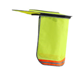Maxbell Hard Hat Visor Sunproof Hard Hat Neck Shade for Hardhats Gardening Man Woman yellow lengthen
