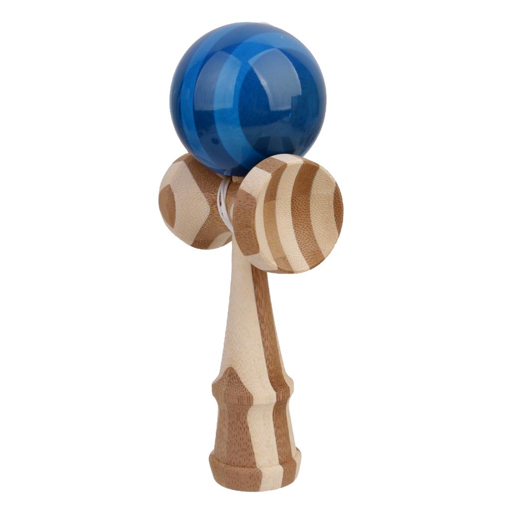 Maxbell Bamboo Kendama Toys- Blue