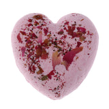 Maxbell Maxbell Heart Shaped Women Bubble Bath Salt Essential Oil Bomb Balls Pink Rose