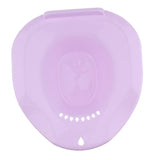 Maxbell Maxbell Sitz Bath Tub Toilet Care Basin Avoid Squatting for Pregnant Women Purple
