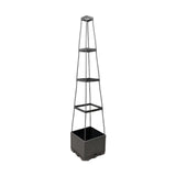 Maxbell Tomato Planter Box with Trellis Tomato Cage for Courtyard Greenhouse Balcony 4 Tier