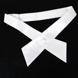 Maxbell 2pcs Fashion Elegant Men Women Pure Color Korean Style Unisex Cross Bow Tie