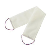 Maxbell Exfoliating Washcloth Convenient Smooth Skin for Men and Women Body Scrubber White