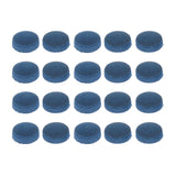 Maxbell 20Pcs Pool Cue Tips Replacement Part Accessories Portable Billiards Cue Tips 13mm