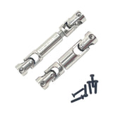 Maxbell 2 Pieces RC Car Drive Shaft Accessory Center Drive Shafts for Fcx24M 1/24 RC