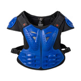 Maxbell Motorcycle Vest Body Guard Vest Chest Vest for Skateboarding Skiing Blue