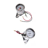 Maxbell 12V Tachometer Gauge & Dual Meter Odometer Speedometer for Car Auto Motorcycle