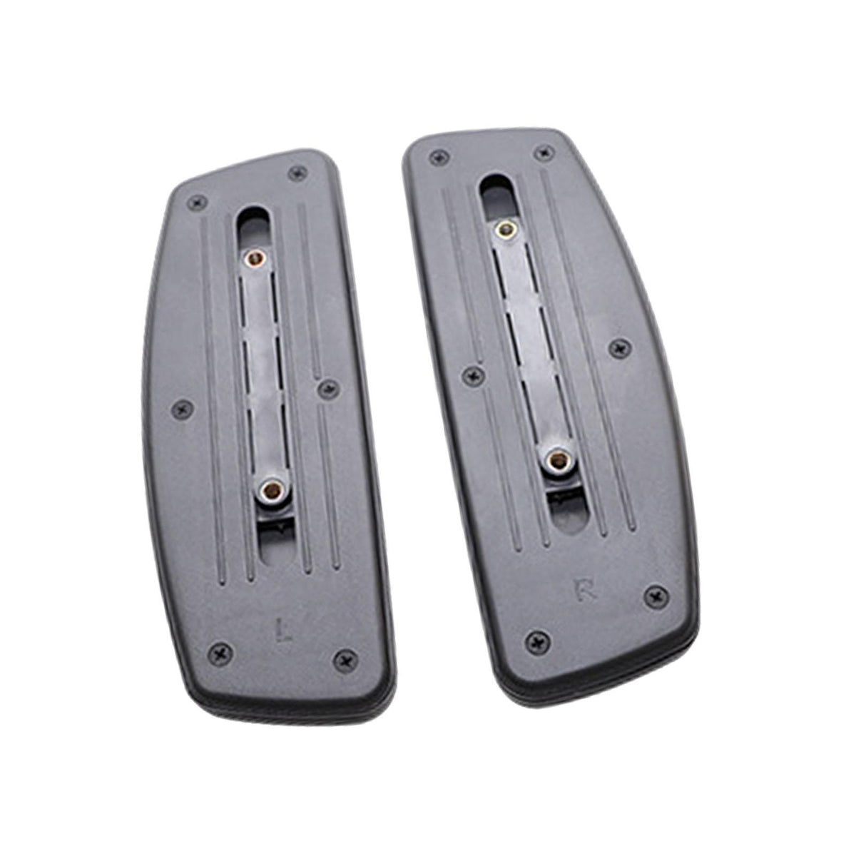 Maxbell 2 Pieces Office Chair Replacement Arm Pads Easy Installation Water Resistant Sliding Mount