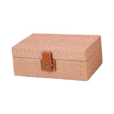 Maxbell Storage Box Portable for Villa Decoration Model Room Decoration Home Storage Small Rose