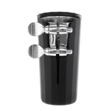 Maxbell Soprano Saxophone Sax Mouthpiece Cap Cover and Copper Ligature Nickel-plated