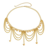 Maxbell Waist Chain for Women Chain Belt Pants Chain Belt Lady Butterfly Belly Chain