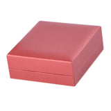 Maxbell Jewelry Packaging Box Pendant Storage Box for Wedding Gift Bright Red