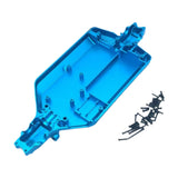 Maxbell RC Car Chassis Plate DIY Replacement for 16101 16102 16103 16104 16106 16201 Blue