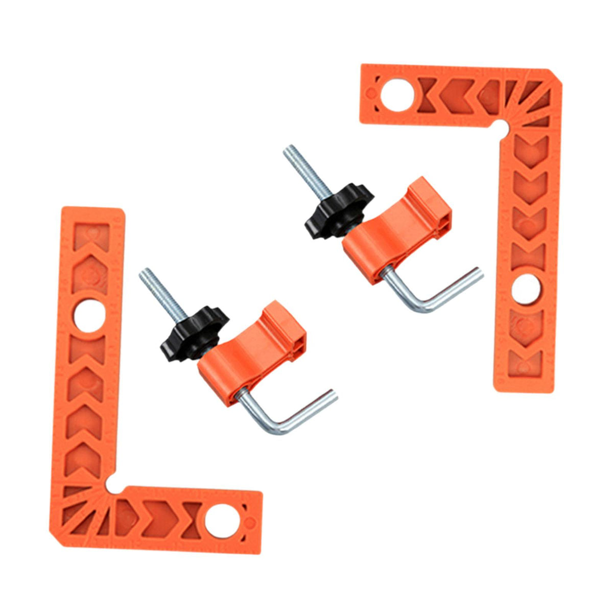 Maxbell 2x 90 Degree Corner Clamp Carpentry Square for Boxes Cabinets Picture Frames S