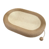 Maxbell Cat Scratcher Bed Multifunctional Lounge Bed for Cats Outdoor Grinding Claws Brown