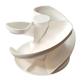 Maxbell Spiral Egg Dispenser Display Modern Egg Storage Container for Pantry Counter