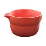 Maxbell Traditional Matcha Bowl with Pouring Spout for Tea Room Restaurant Beginners Pink