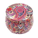 Maxbell 2x Tinplate Box Cookies Candy Storage Jar for Christmas Wrapping Gifts