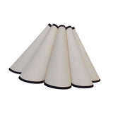 Maxbell Petal Cloth Table Lamp Shade Wall Light Cover for Desk Lamps Home Decoration S