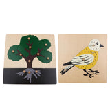 2 Piece Children Wooden Montessori Jigsaw Puzzle Toy 04
