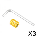 Maxbell 3xMountain Bike Crank Arm Removal Tool Bicycle Crank Install Durable Road Bike Aureate