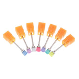 Maxbell Maxbell 7Pcs Professional Copper Wire Nail Drill Bit Cleaning Brush Manicure Cleaner