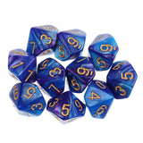Maxbell 20pcs 10 Sided Dice D10 Polyhedral Dice for Dungeons and Dragons Table Games