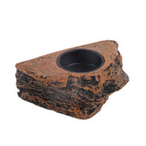 Maxbell Reptile Magnetic Feeder Ledge Reptile Food Dish for Animals Lizard Reptisoil Single Bowl