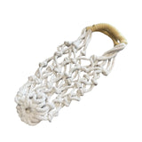 Maxbell Woven Rope Drink Carrier Sturdy with Double Handle for Cycling Travel Hiking