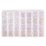 Maxbell Flatback Beads Decorations Half Round Beads for DIY Scrapbook Craft Projects