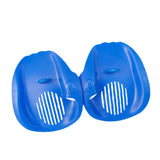 Maxbell 2 Pieces Swimming Hand Paddles Webbed Finger Flippers for Beginners Children M Blue