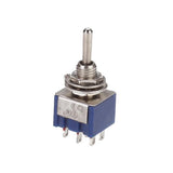 Maxbell 2x Blue Toggle Switch Double Pole Double Throw ON-OFF-ON Guitar Amp 3 Way